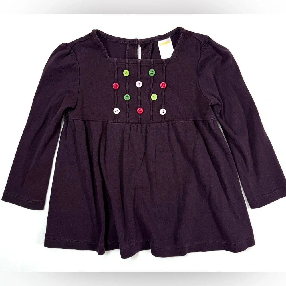 GYMBOREE Girls Button Front Tunic Top 3T Fall for Autumn 2011 Whimsical Rare‎